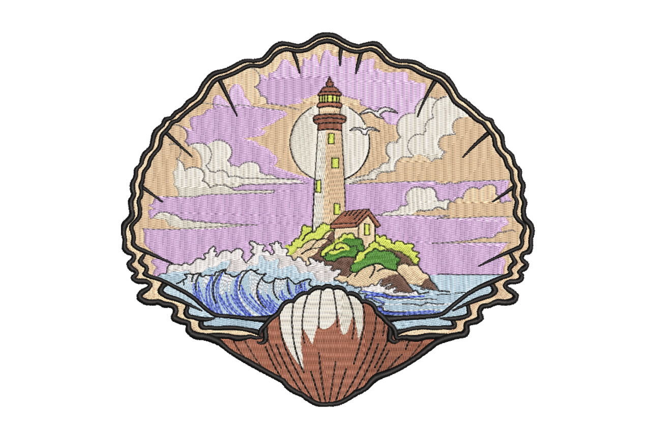 Lighthouse in Shell