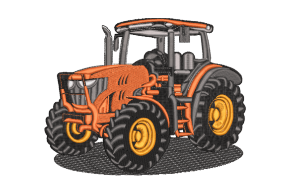 Orange Tractor