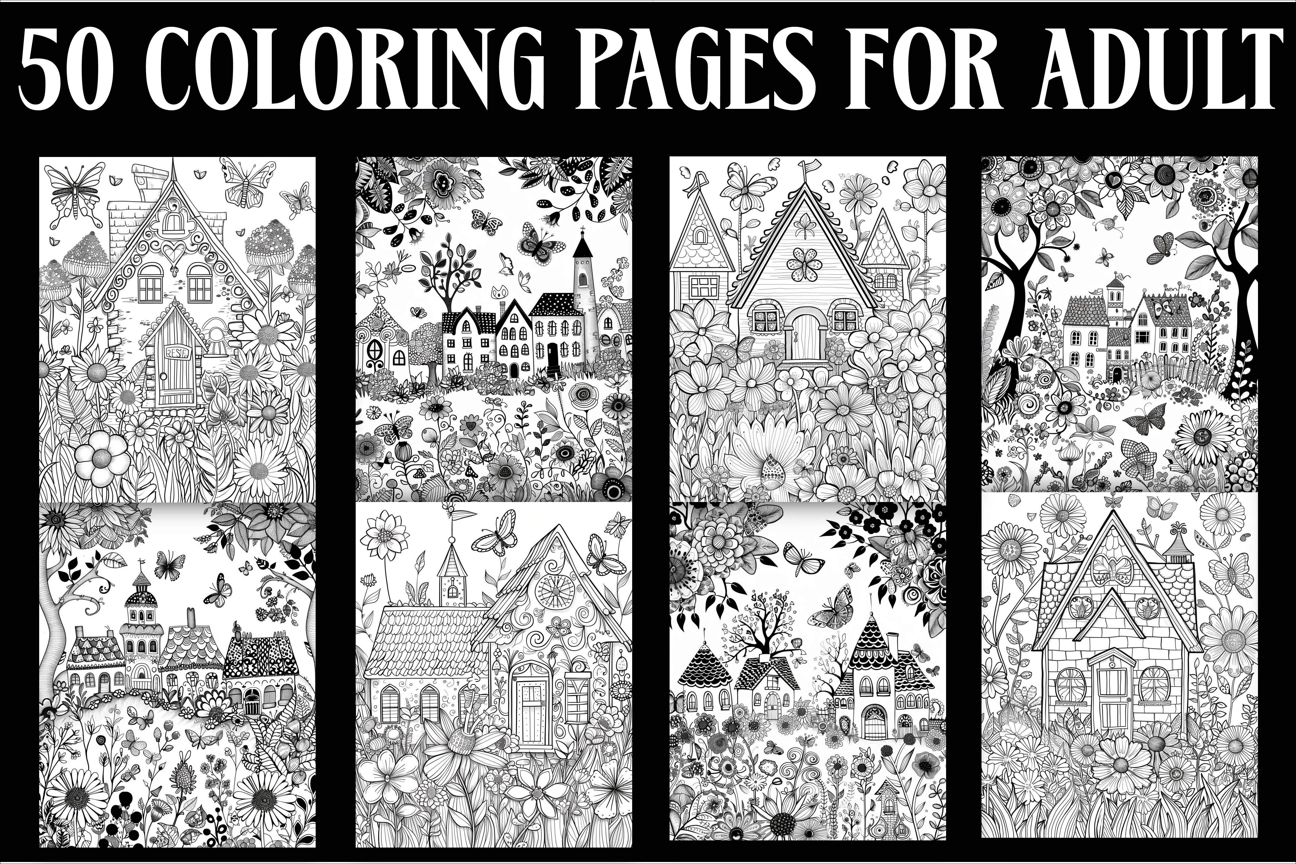 50 Whimsical Cottage & Flower Garden