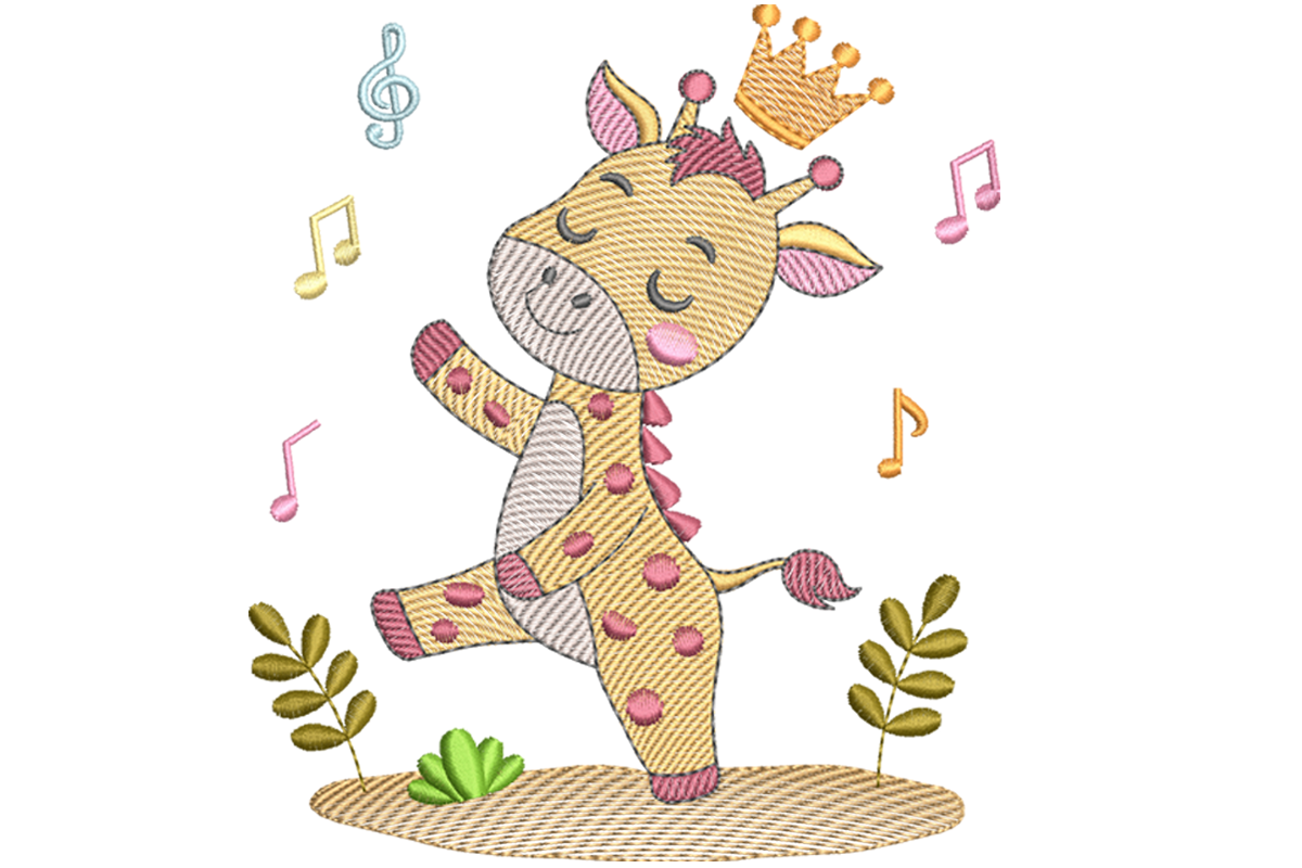 Baby Musical Giraffe Design