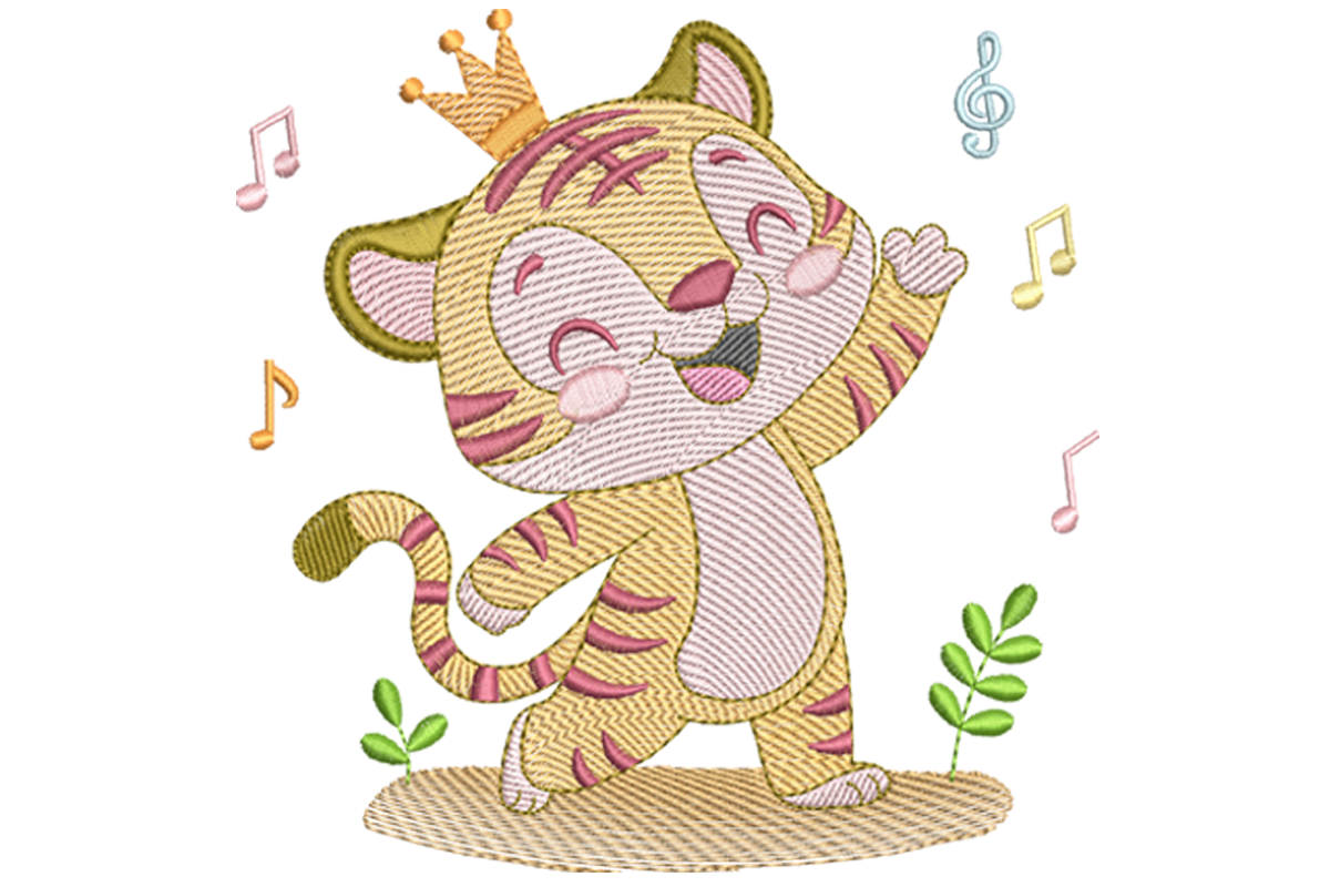 Baby Musical Tiger Design