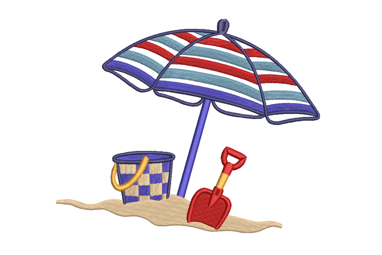Beach Umbrella & Tools