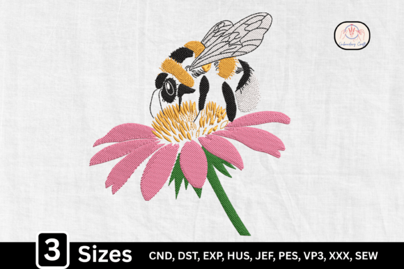Coneflower Bumble Bee