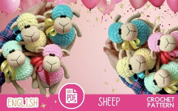 Crochet Sheep Amigurumi Pattern