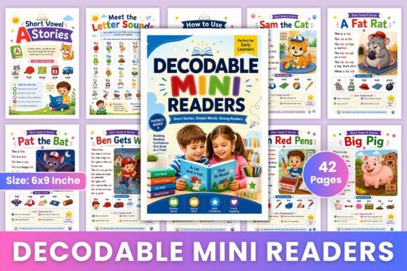 Decodable Mini Readers
