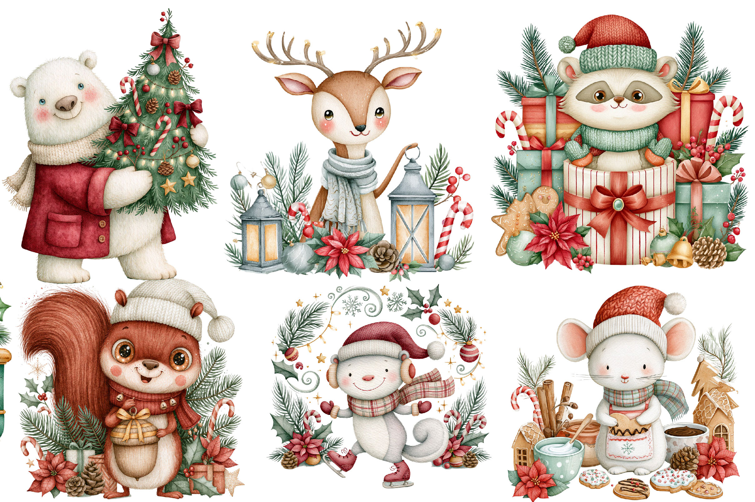 Huge Christmas Clipart Collection - photo 2