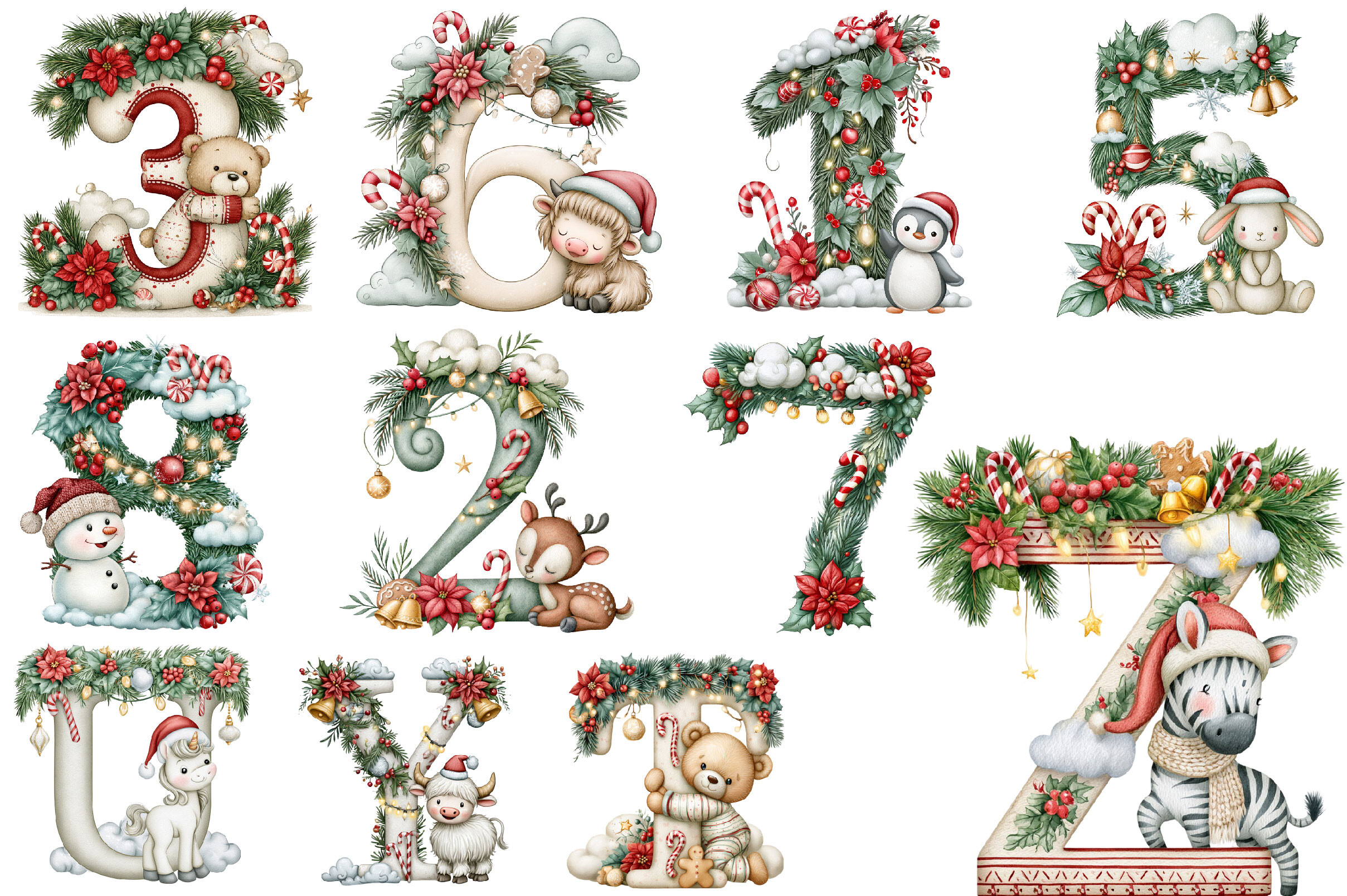 Huge Christmas Clipart Collection - photo 4