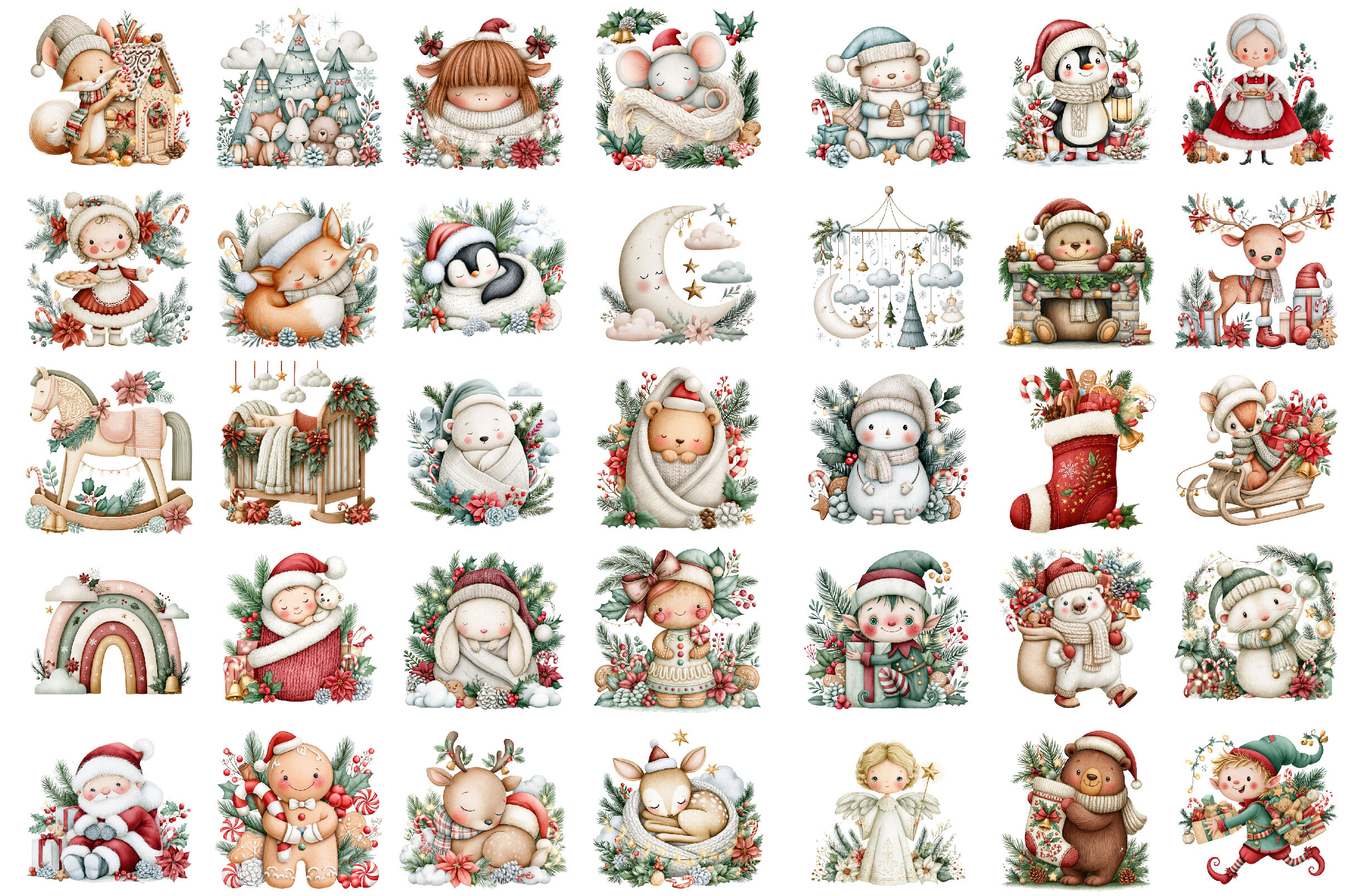 Huge Christmas Clipart Collection - photo 7