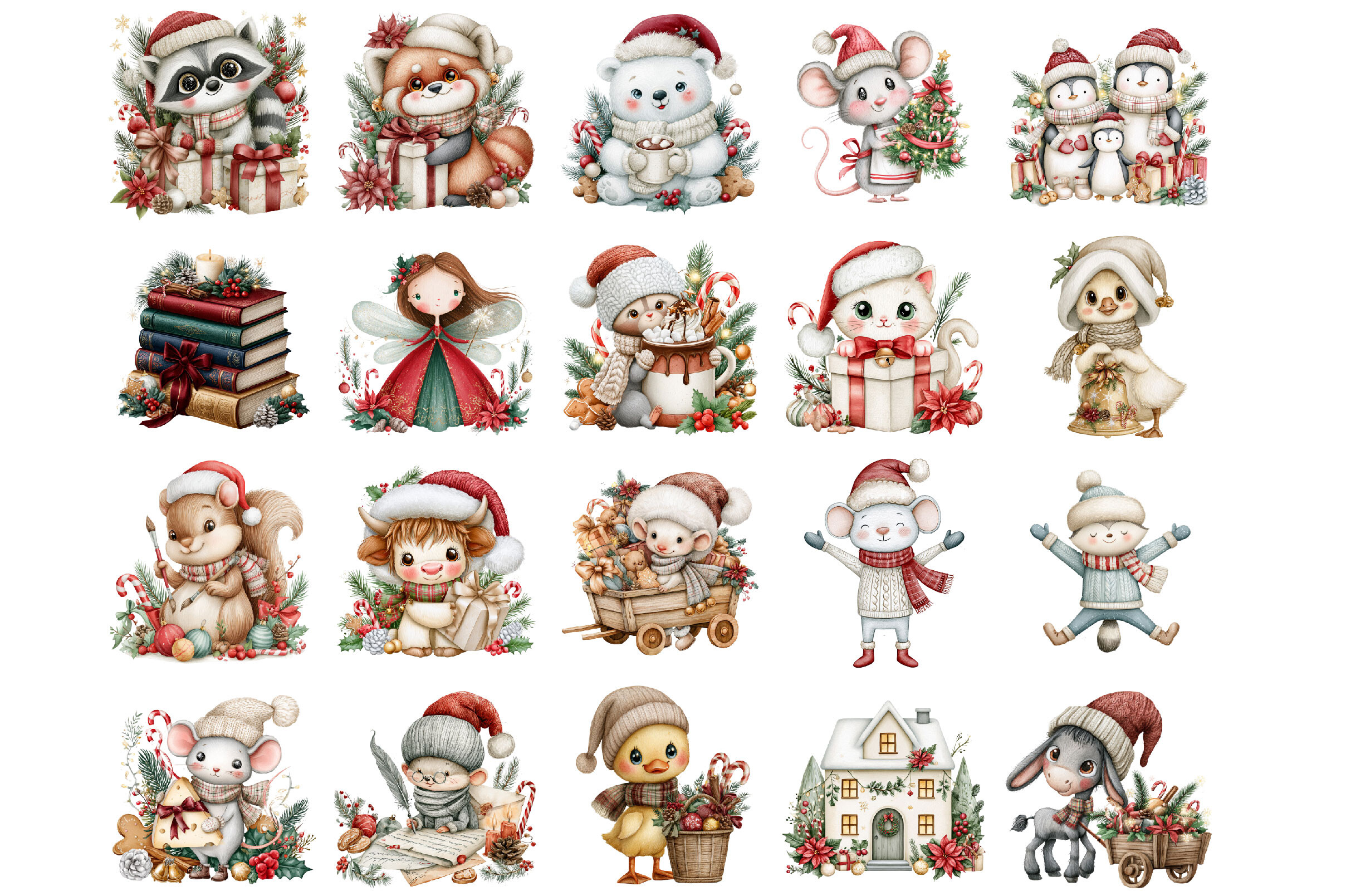 Huge Christmas Clipart Collection - photo 8