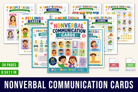 Nonverbal Communication Cards