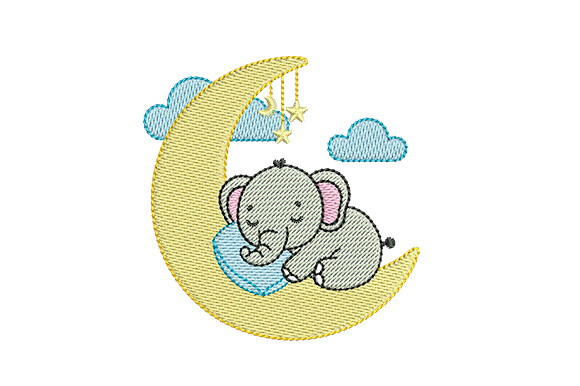 Sleeping Baby Elephant