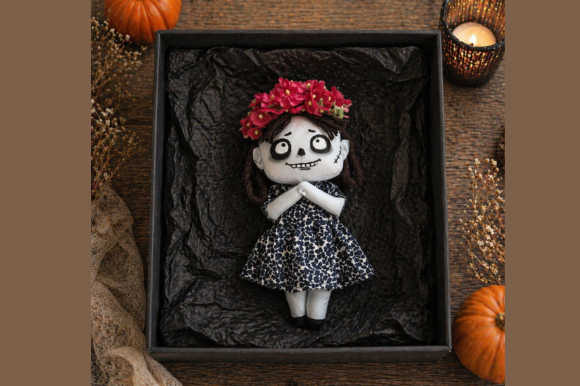 Vintage Voodoo Witch Sewing Pattern PDF