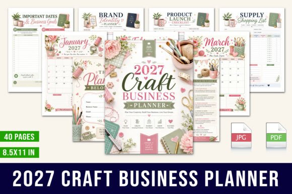 2027 Craft Business Planner