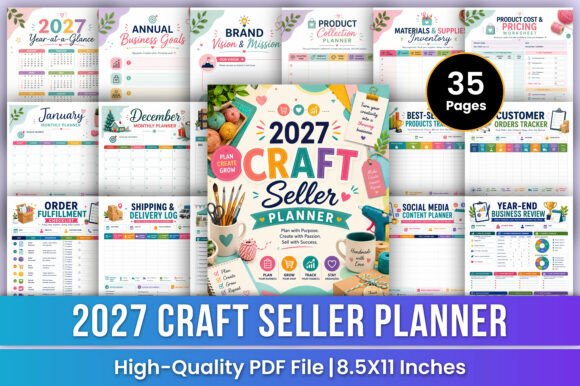 2027 Craft Seller Planner | Business