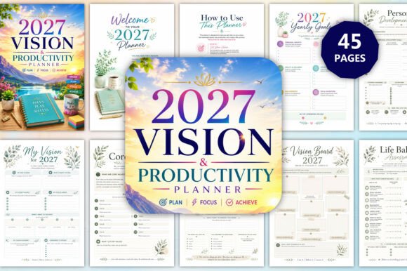 2027 Vision & Productivity Planner