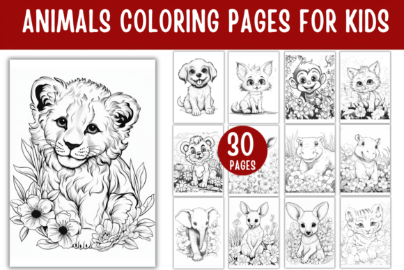 Animals Coloring Pages for Kids
