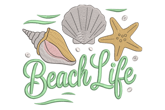 Beach Life Shells – Summer Vacation