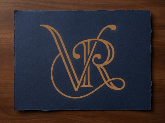 Elegant VR Looping Monogram Logo