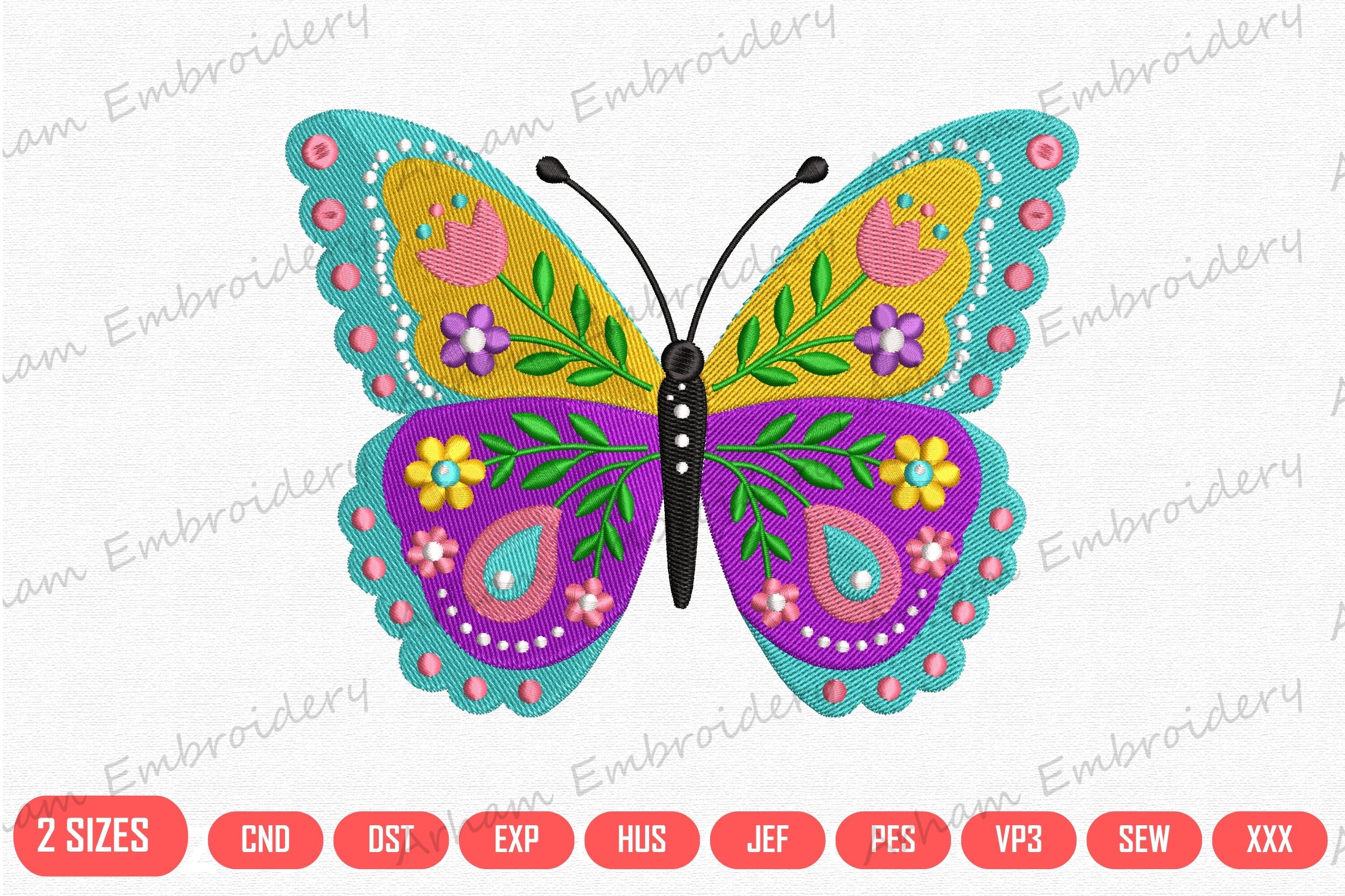 Folk Art Butterfly