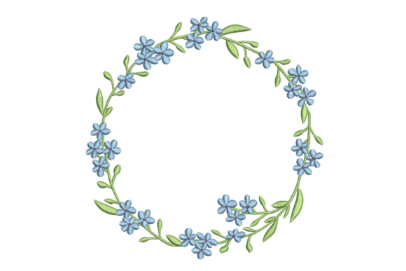 Green Blue Wreath