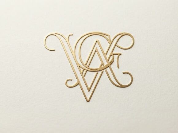 Regal VCA Interwoven Monogram Logo