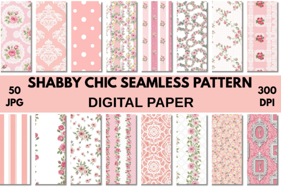 Shabby Chic Seamless Pattern