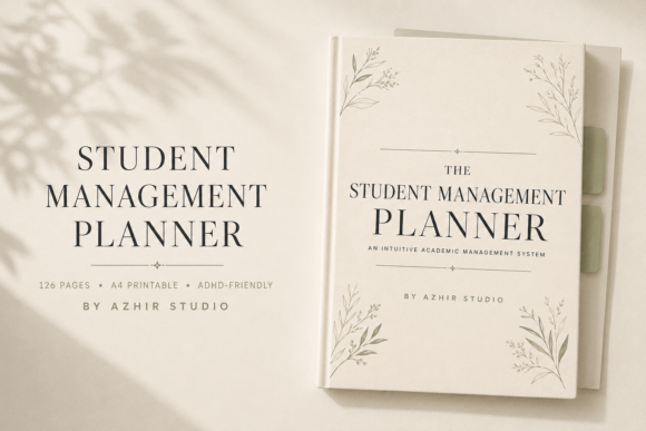 Student Management Planner ADHD-Friendly