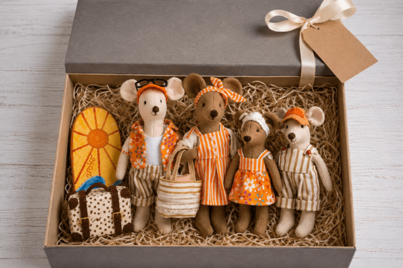 ๐๏ธ Hawaii Mouse Family Sewing Pattern