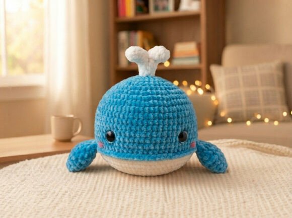 Ocean Whale Pattern
