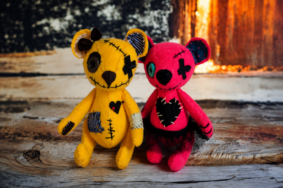Voodoo Bunny & Bear Felt Sewing Pattern