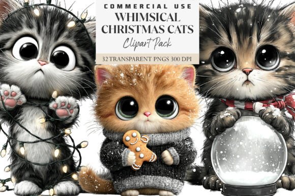 Christmas Alphabet Letter Clipart Bundle Graphic by Dream Forge Studio ...