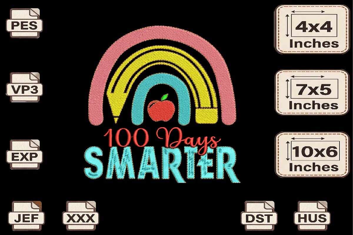 100 Days Smarter Machine Embroidery