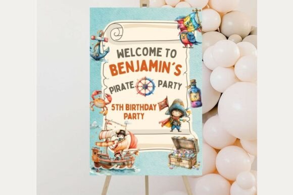 Baby Shower Welcome Sign Template 202
