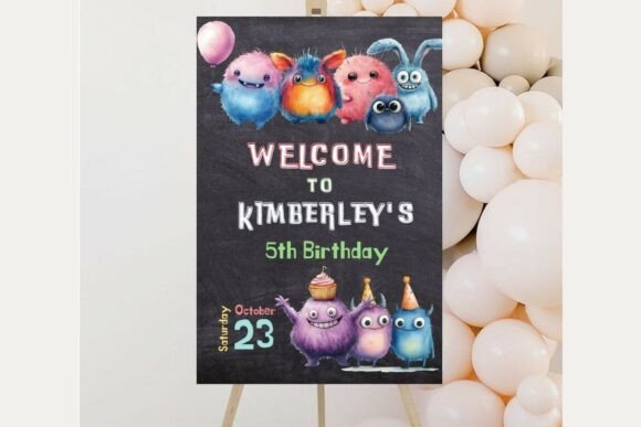 Baby Shower Welcome Sign Template 220