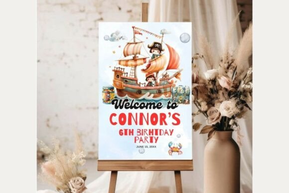 Baby Shower Welcome Sign Template 222