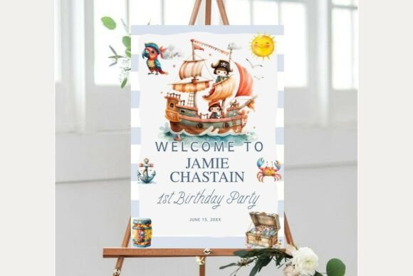 Baby Shower Welcome Sign Template 227
