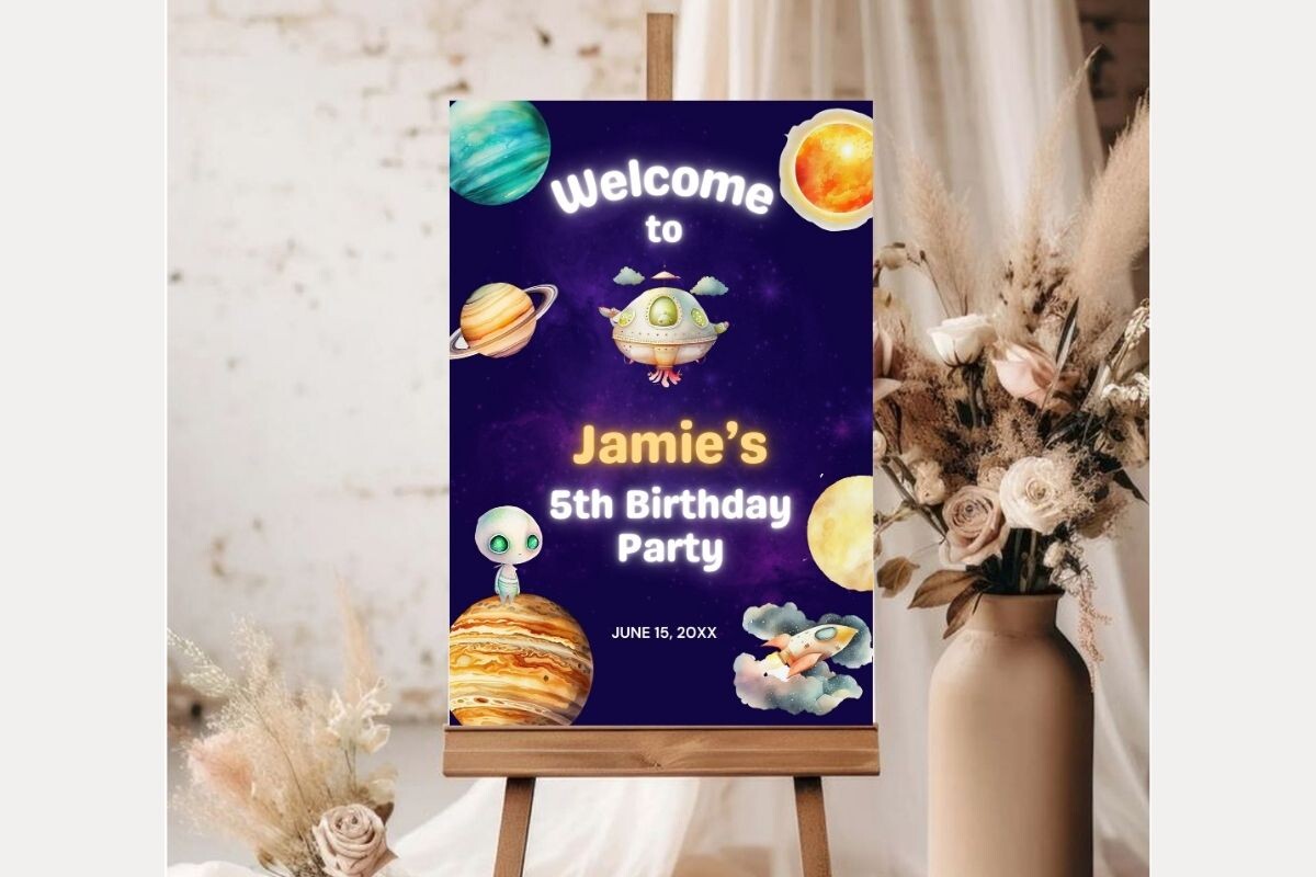 Baby Shower Welcome Sign Template 228