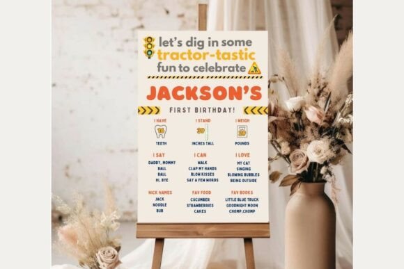 Baby Shower Welcome Sign Template 234