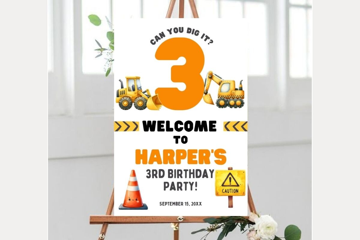 Baby Shower Welcome Sign Template 239