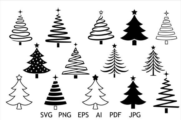 Christmas Tree SVG Bundle