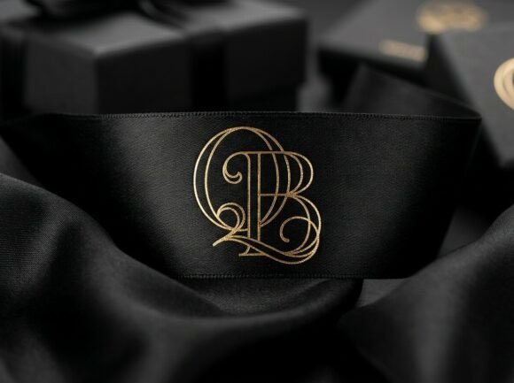 Classic QB Ornamental Monogram Logo