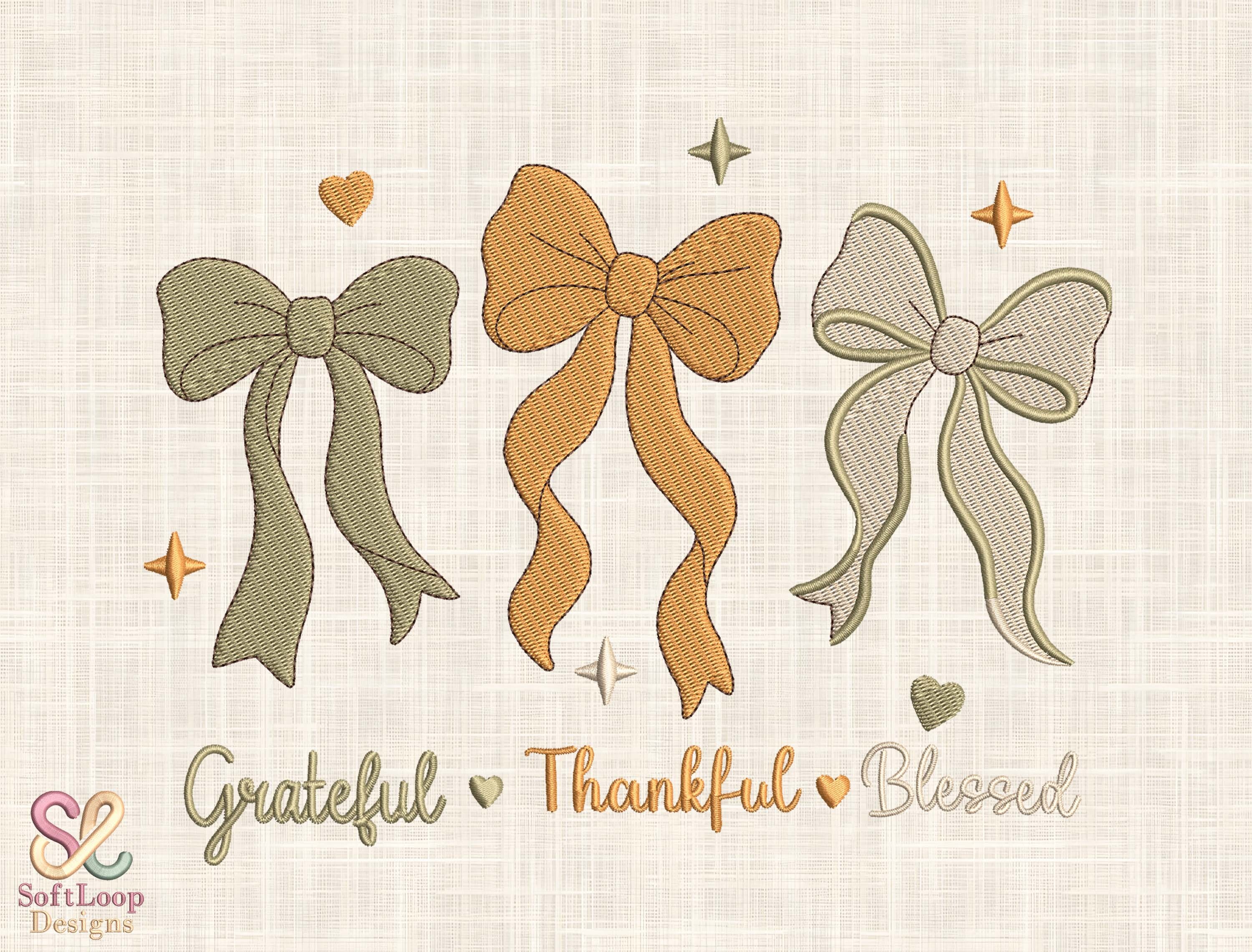 Coquette Fall Machine Embroidery File