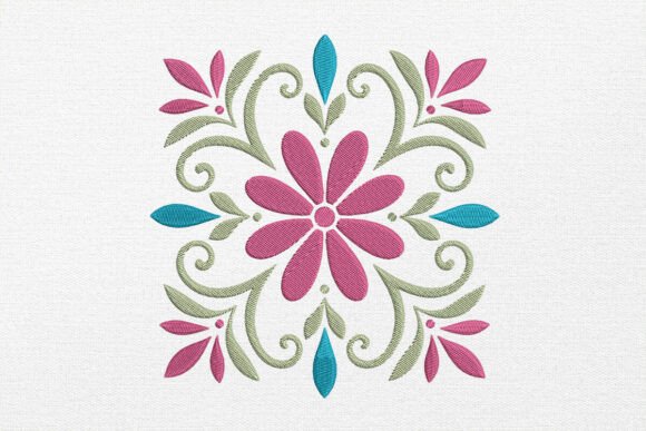 Flower Embroidery Design