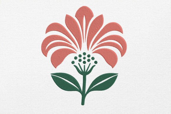 Flower Embroidery Design