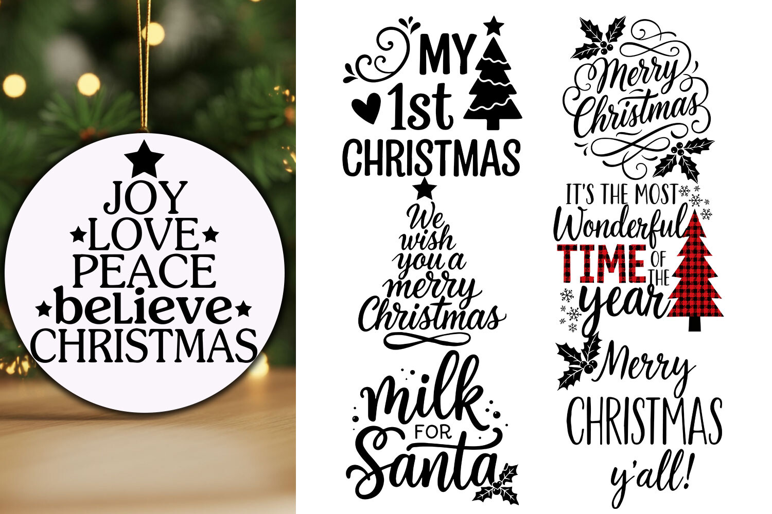 Funny Christmas SVG Bundle