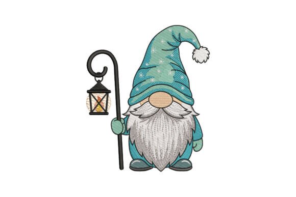 Gnome Holding Lantern