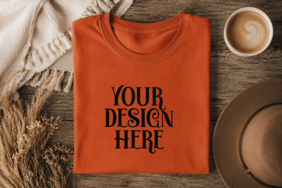 Halloween Gildan 5000 Flat Lay Mockup