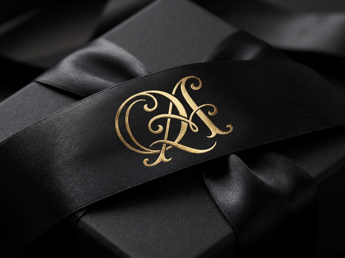 Majestic QA Flourished Monogram Logo