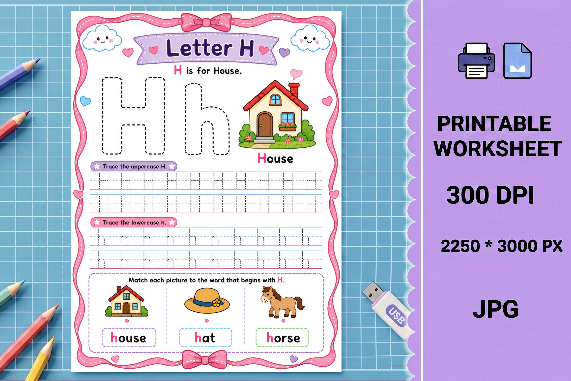 Printable Alphabet Tracing Worksheet