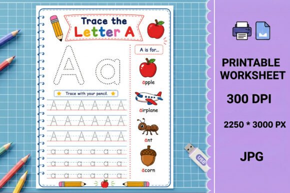 Printable Alphabet Tracing Worksheet